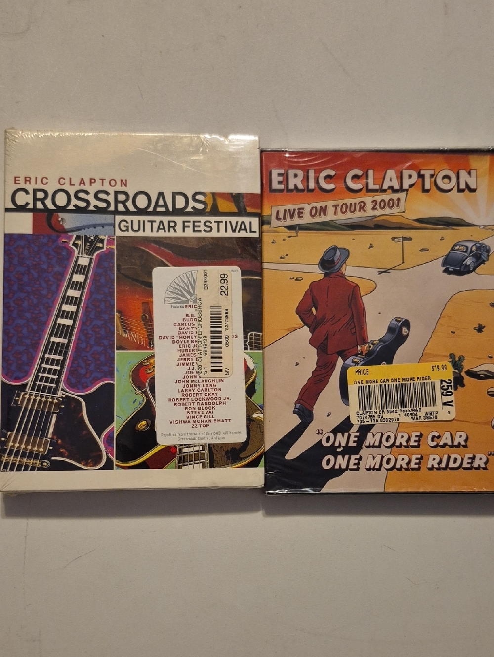 Eric Clapton & Friends Live Concert DVD Lot Of 2